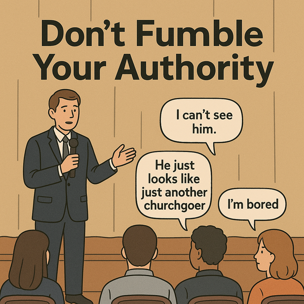 Don't Fumble Your Authority